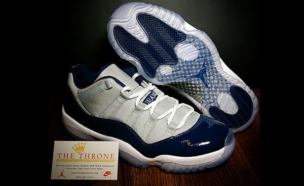 Air Jordan 11 Retro Low - Grey Mist