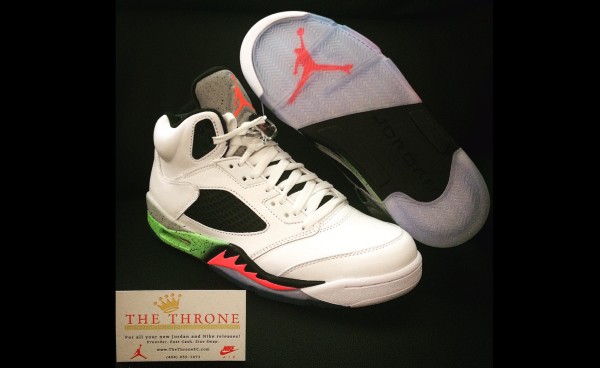 Air Jordan 5 Retro - Poison Green